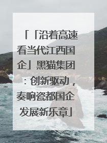 「沿着高速看当代江西国企」黑猫集团：创新驱动，奏响瓷都国企发展新乐章