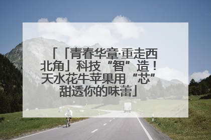 「青春华章·重走西北角」科技“智”造！天水花牛苹果用“芯”甜透你的味蕾