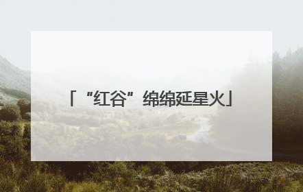 “红谷”绵绵延星火