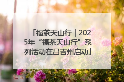 福茶天山行｜2025年“福茶天山行”系列活动在昌吉州启动