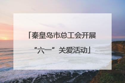 秦皇岛市总工会开展“六一”关爱活动