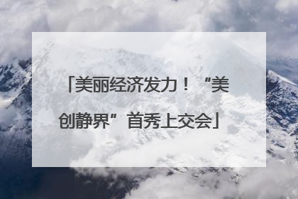 美丽经济发力！“美创静界”首秀上交会