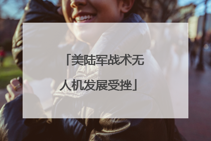 美陆军战术无人机发展受挫