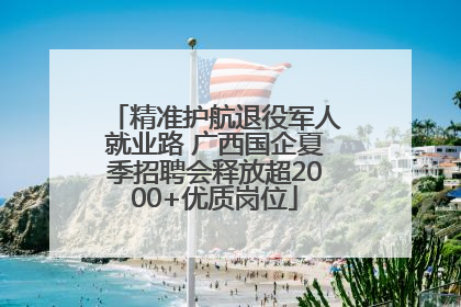 精准护航退役军人就业路 广西国企夏季招聘会释放超2000+优质岗位