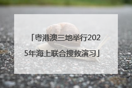 粤港澳三地举行2025年海上联合搜救演习