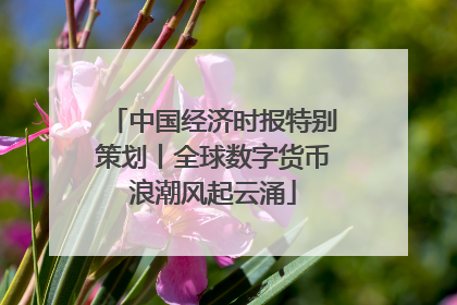 中国经济时报特别策划丨全球数字货币浪潮风起云涌