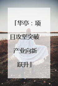 华亭：项目攻坚突破 产业向新跃升