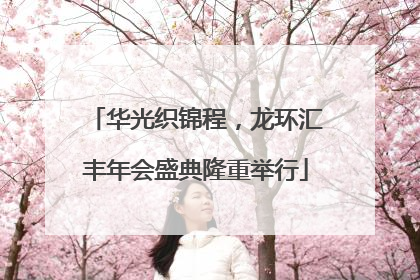 华光织锦程，龙环汇丰年会盛典隆重举行