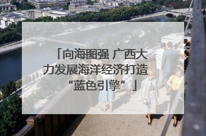 向海图强 广西大力发展海洋经济打造“蓝色引擎”