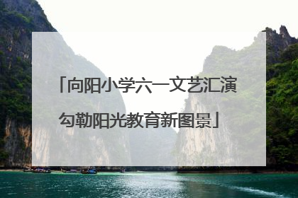向阳小学六一文艺汇演勾勒阳光教育新图景