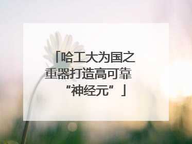 哈工大为国之重器打造高可靠“神经元”