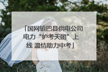 国网镇巴县供电公司 电力“护考天团”上线 温情助力中考
