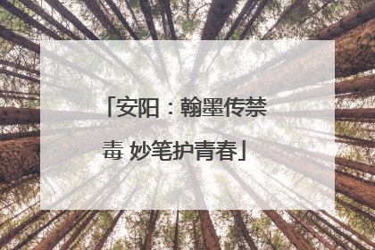 安阳：翰墨传禁毒 妙笔护青春