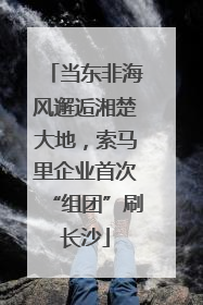 当东非海风邂逅湘楚大地，索马里企业首次“组团”刷长沙