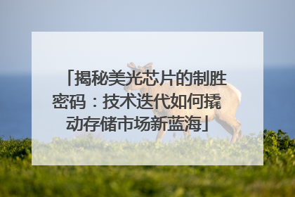 揭秘美光芯片的制胜密码：技术迭代如何撬动存储市场新蓝海