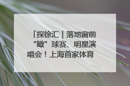探徐汇｜落地窗前“瞰”球赛、明星演唱会！上海首家体育特色高端酒店亮相
