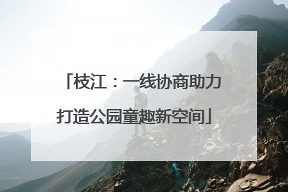 枝江：一线协商助力打造公园童趣新空间