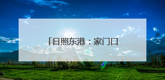 日照东港：家门口的“光明守护者”