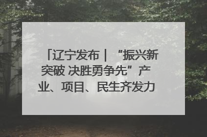 辽宁发布｜“振兴新突破 决胜勇争先”产业、项目、民生齐发力 葫芦岛按下决胜之年“加速键”