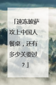 速冻披萨攻上中国人餐桌，还有多少关要过？
