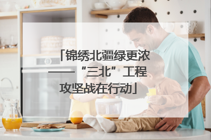 锦绣北疆绿更浓——“三北”工程攻坚战在行动