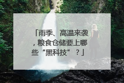雨季、高温来袭，粮食仓储要上哪些“黑科技”？