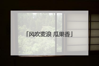 风吹麦浪 瓜果香