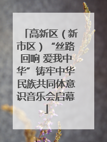 高新区（新市区）“丝路回响 爱我中华”铸牢中华民族共同体意识音乐会启幕