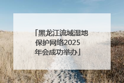 黑龙江流域湿地保护网络2025年会成功举办