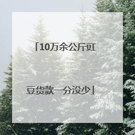 10万余公斤豇豆货款一分没少