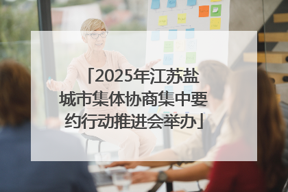 2025年江苏盐城市集体协商集中要约行动推进会举办