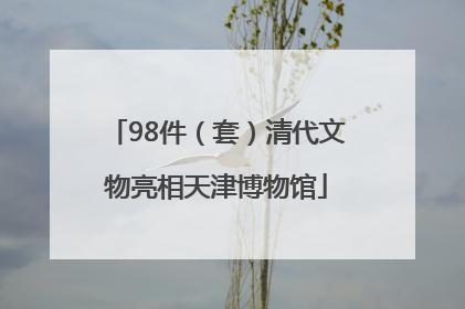 98件（套）清代文物亮相天津博物馆