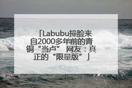 Labubu撞脸来自2000多年前的青铜“当卢” 网友：真正的“限量版”
